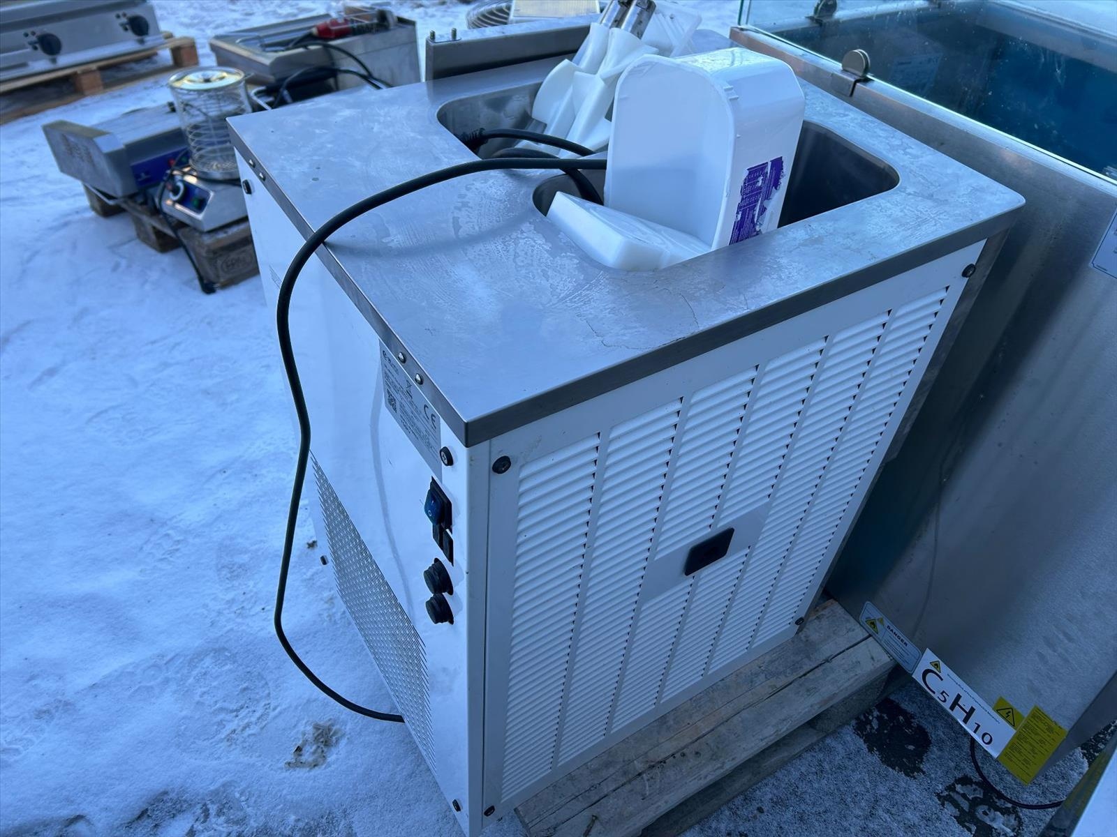 Gel Matic soft serve machine, 3 taps, BC 250 GR