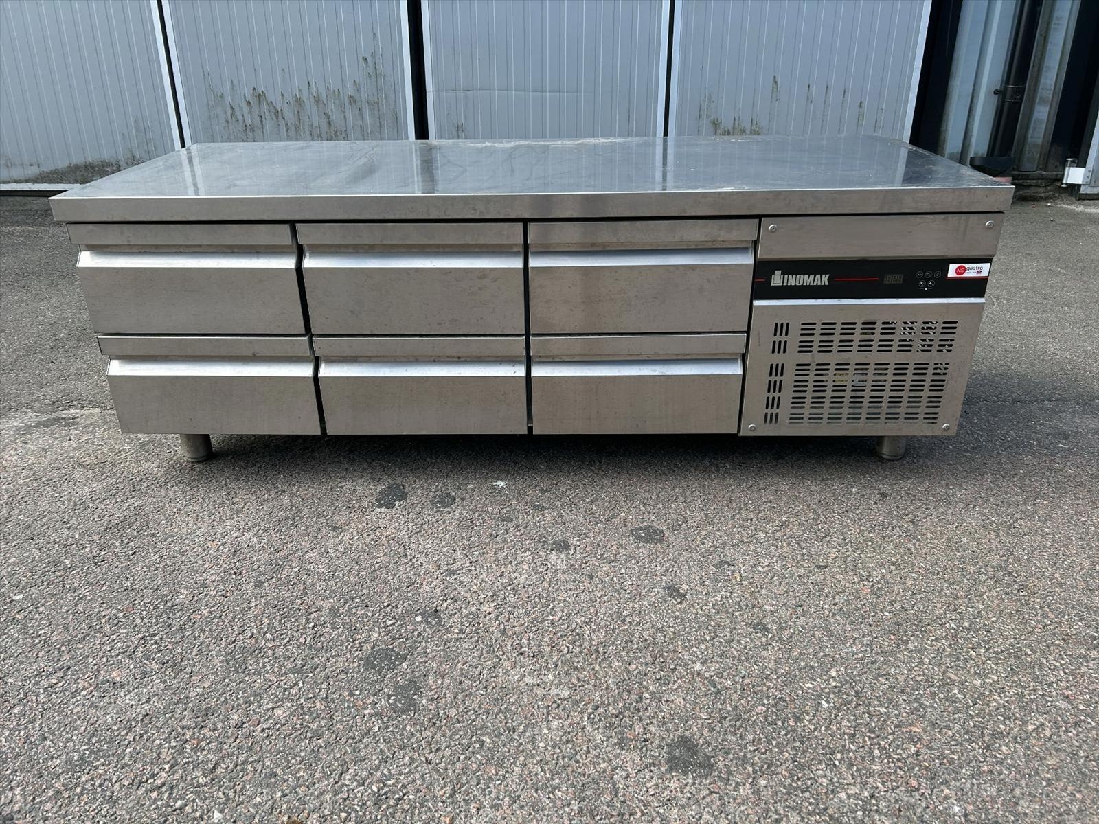 Refrigerated grill counter with 6 drawers, Inomak
