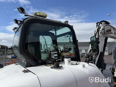 Bobcat E57W wheeled excavator, 2018, 2,155 hours