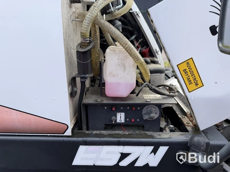 Bobcat E57W wheeled excavator, 2018, 2,155 hours