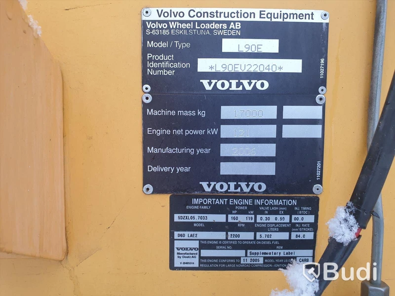 Hjullastare Volvo L90 -2006
