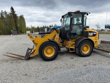 Hjullastare CAT 908M -2016 | Gafflar & Skopa