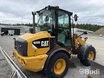 Hjullastare CAT 908M -2016 | Gafflar & Skopa