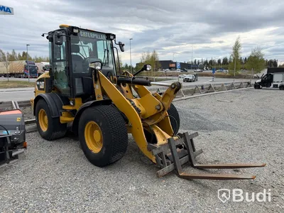Hjullastare CAT 908M -2016 | Gafflar & Skopa