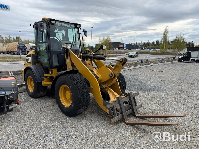 Hjullastare CAT 908M -2016 | Gafflar & Skopa