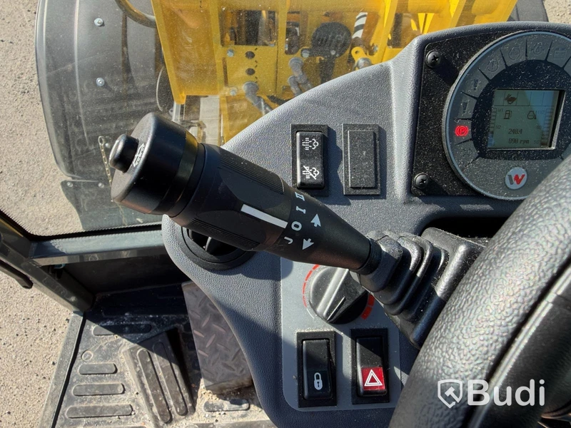 Wacker Neuson WL52 wheel loader, 2024 (248 hours), with plow and sand spreader