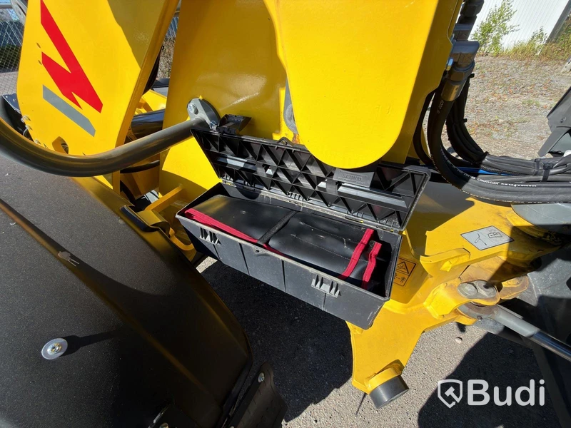 Wacker Neuson WL52 wheel loader, 2024 (248 hours), with plow and sand spreader