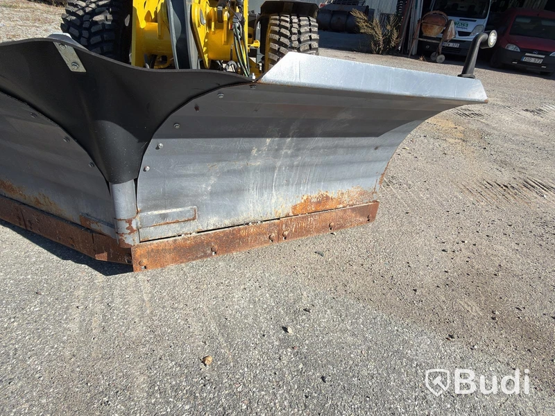 Wacker Neuson WL52 wheel loader, 2024 (248 hours), with plow and sand spreader