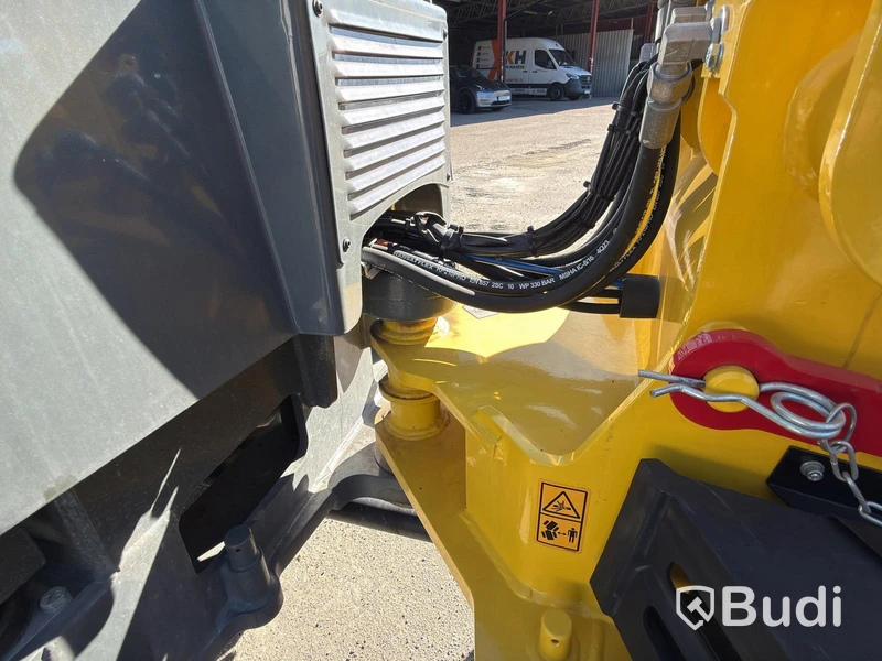 Wacker Neuson WL52 wheel loader, 2024 (248 hours), with plow and sand spreader