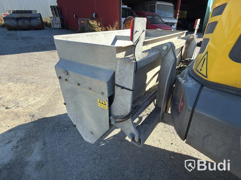 Wacker Neuson WL52 wheel loader, 2024 (248 hours), with plow and sand spreader