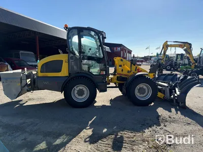 Wacker Neuson WL52 wheel loader, 2024 (248 hours), with plow and sand spreader