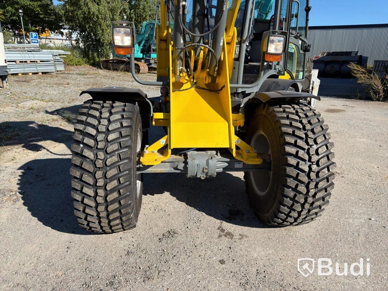 Wacker Neuson WL52 wheel loader, 2024 (248 hours), with plow and sand spreader