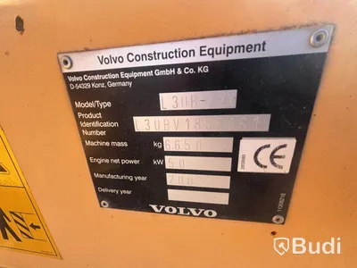 Hjullastare Volvo L30B-ZX, 2007, 5191 tim