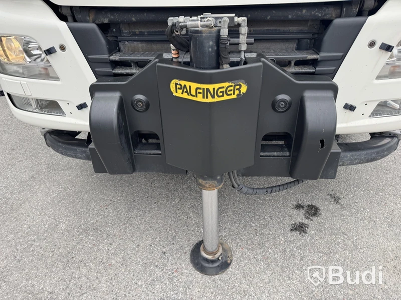 Crane hooklift MAN TGS 35.500 8X4H-6 BL -2018 | Palfinger | Jib