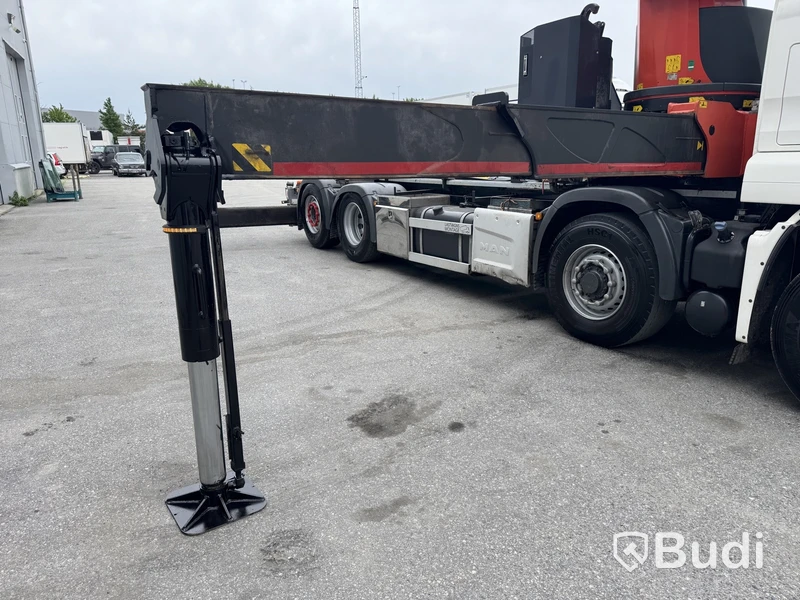Crane hooklift MAN TGS 35.500 8X4H-6 BL -2018 | Palfinger | Jib