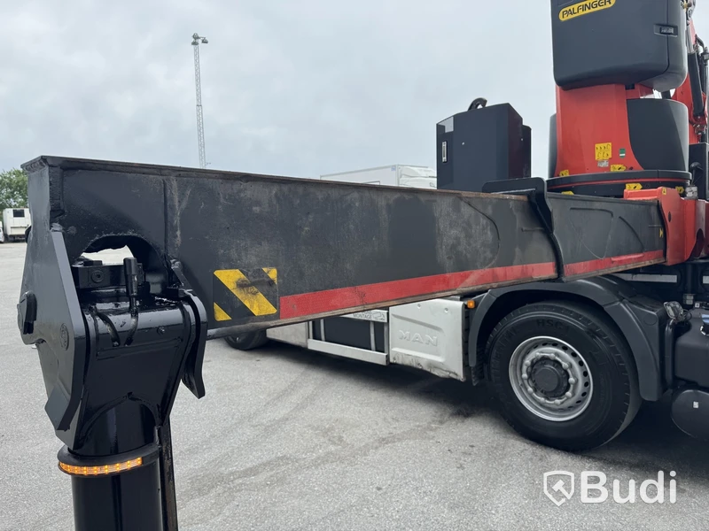 Crane hooklift MAN TGS 35.500 8X4H-6 BL -2018 | Palfinger | Jib