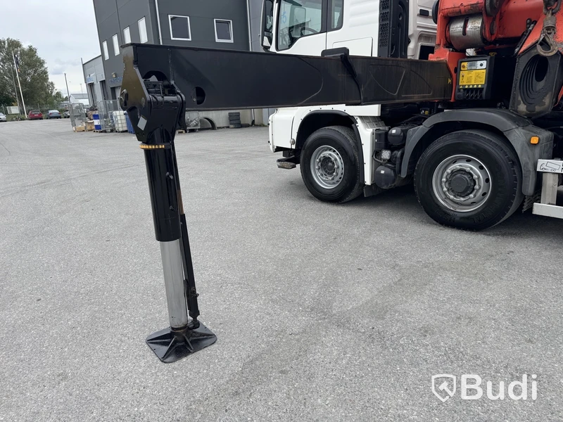 Crane hooklift MAN TGS 35.500 8X4H-6 BL -2018 | Palfinger | Jib