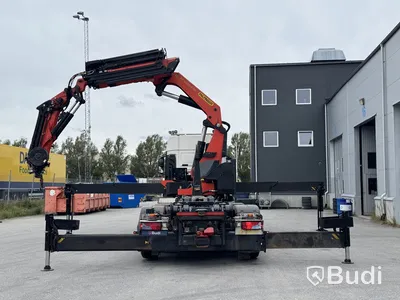 Crane hooklift MAN TGS 35.500 8X4H-6 BL -2018 | Palfinger | Jib