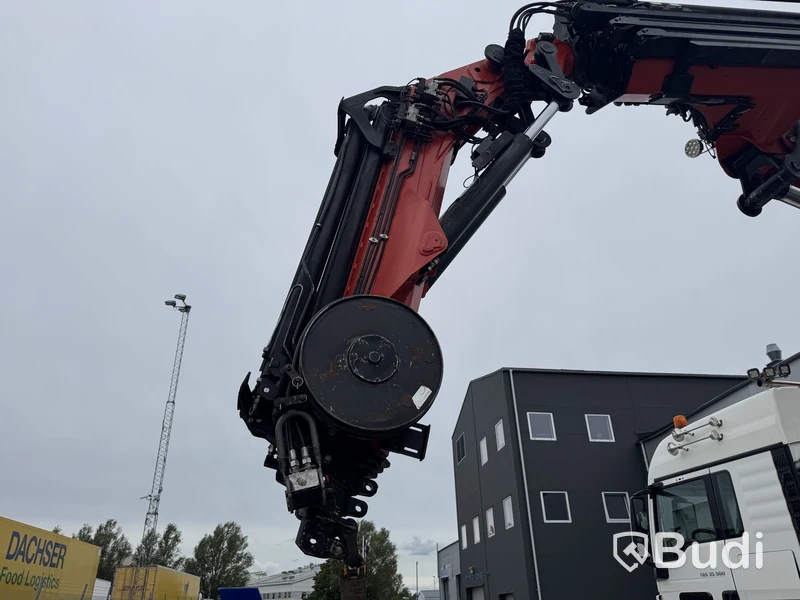 Crane hooklift MAN TGS 35.500 8X4H-6 BL -2018 | Palfinger | Jib