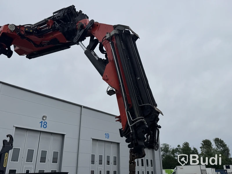 Crane hooklift MAN TGS 35.500 8X4H-6 BL -2018 | Palfinger | Jib
