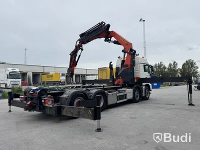 Crane hooklift MAN TGS 35.500 8X4H-6 BL -2018 | Palfinger | Jib