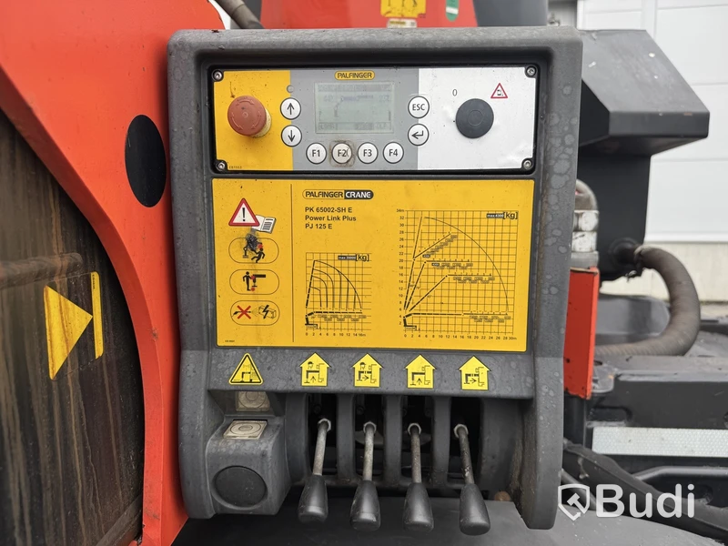 Crane hooklift MAN TGS 35.500 8X4H-6 BL -2018 | Palfinger | Jib