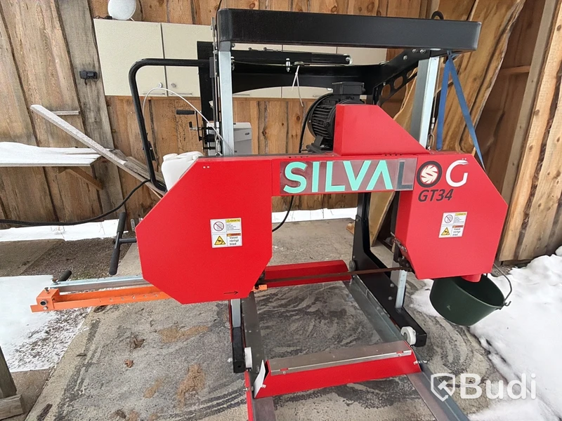 Stationärt Bandsågverk - Silvalog GT34