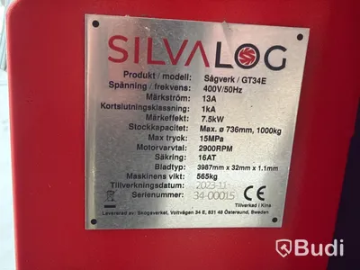Stationärt Bandsågverk - Silvalog GT34