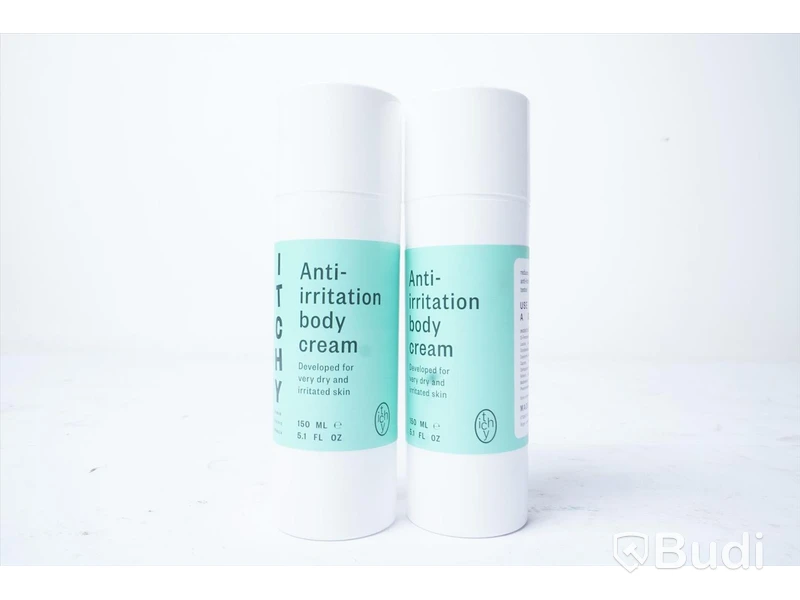 Hudkräm OPARFYMERAD Itchy, Anti-irritation body cream, för torr hud och Irriterad hud. 8 st. kartonger á 42 st. Totalt ord. pris inkl. moms: ca 80.000