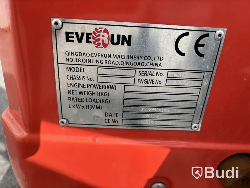 Mini excavator Everun ERE10Pro - 2023 | 2 buckets