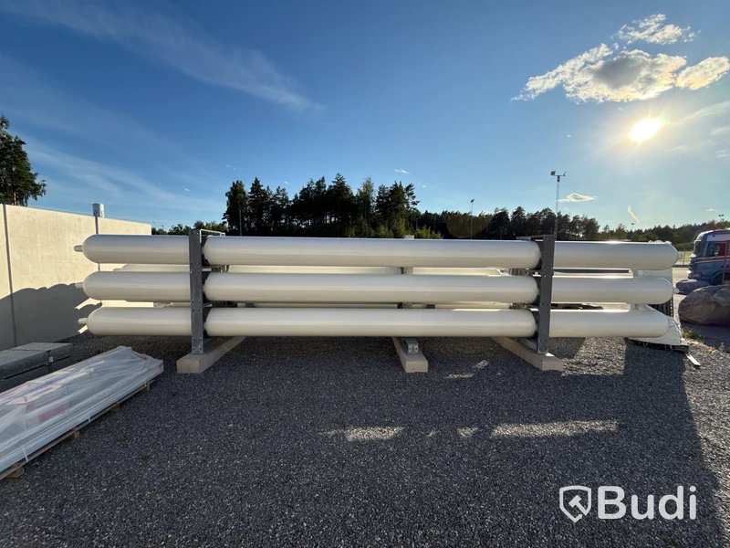 18 tuber/gasförråd med tubställningar för vätgas Tenaris 2023 (18 pcs gas cylinders for hydrogen)