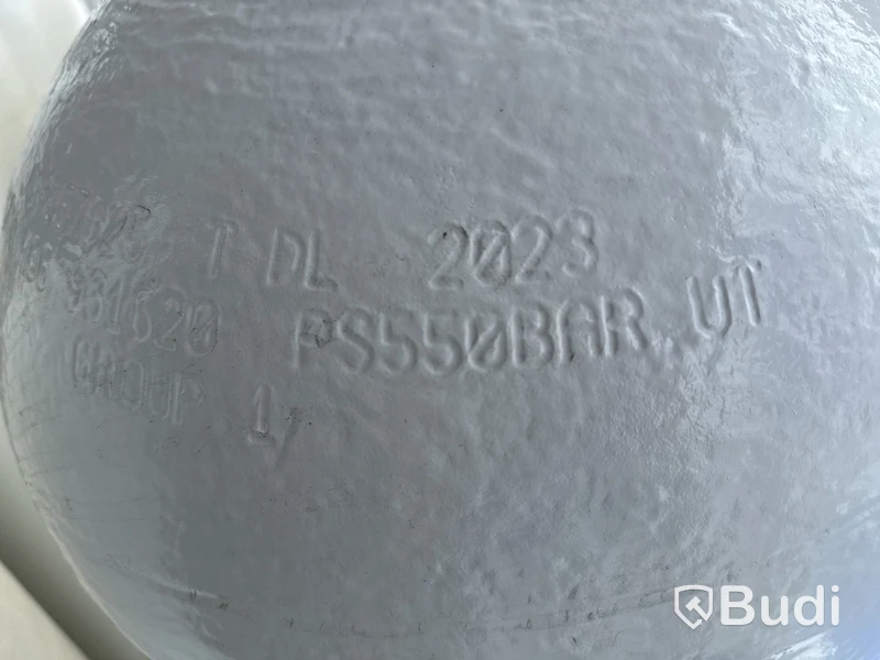 18 tuber/gasförråd med tubställningar för vätgas Tenaris 2023 (18 pcs gas cylinders for hydrogen)