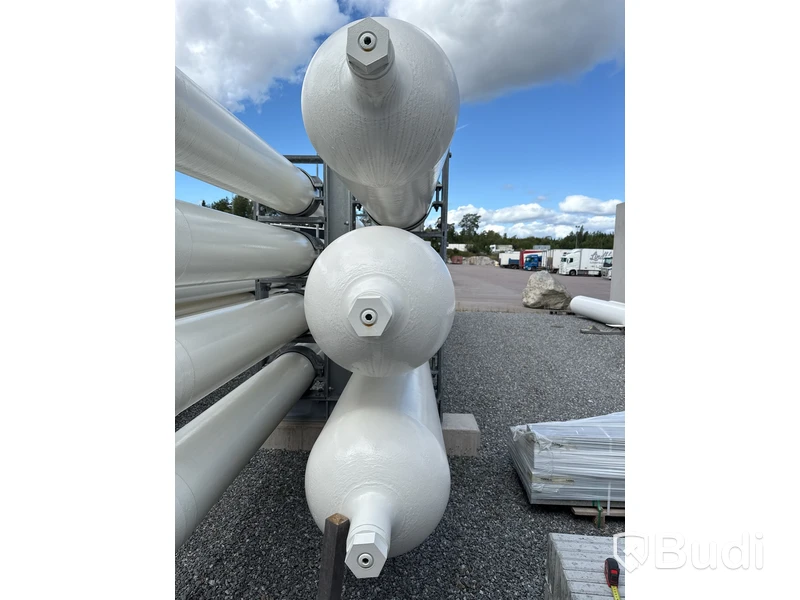 18 tuber/gasförråd med tubställningar för vätgas Tenaris 2023 (18 pcs gas cylinders for hydrogen)