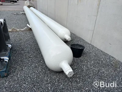 18 tuber/gasförråd med tubställningar för vätgas Tenaris 2023 (18 pcs gas cylinders for hydrogen)