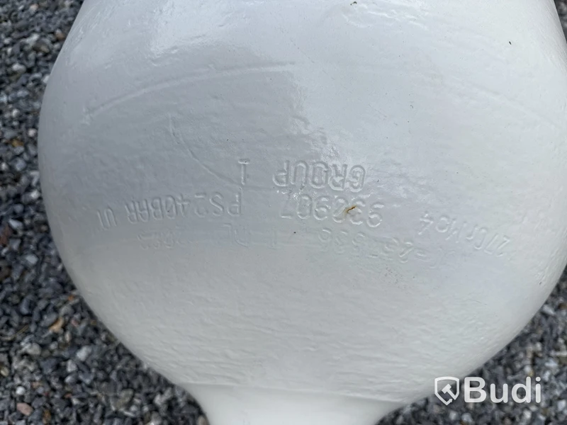 18 tuber/gasförråd med tubställningar för vätgas Tenaris 2023 (18 pcs gas cylinders for hydrogen)