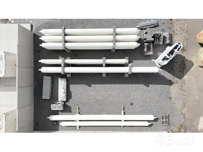 18 tuber/gasförråd med tubställningar för vätgas Tenaris 2023 (18 pcs gas cylinders for hydrogen)