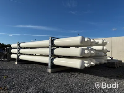 18 tuber/gasförråd med tubställningar för vätgas Tenaris 2023 (18 pcs gas cylinders for hydrogen)