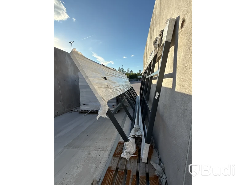 48 st sektioner avspärrning i plåt