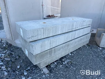 6 st prefabricerade betongfundament