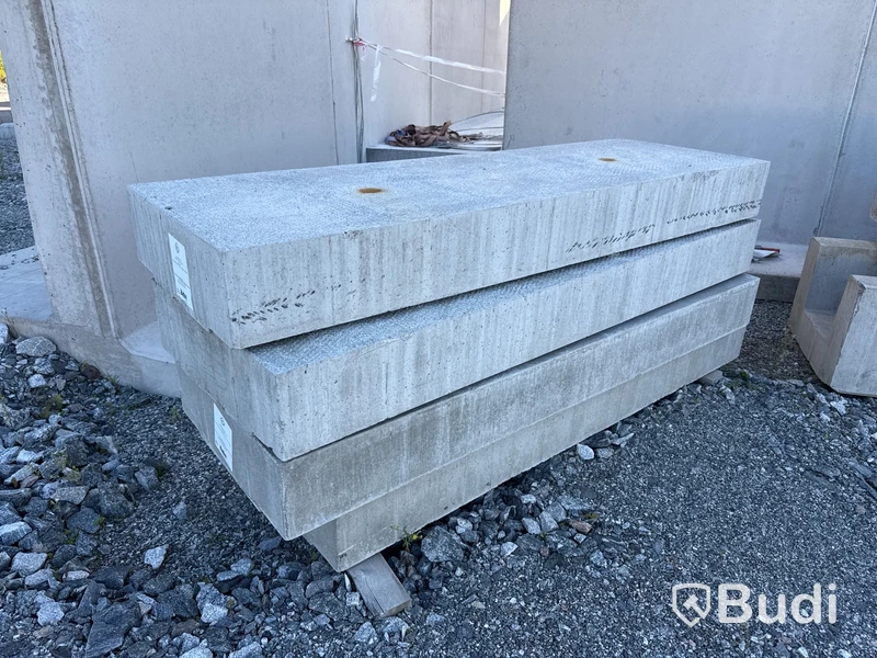 6 st prefabricerade betongfundament