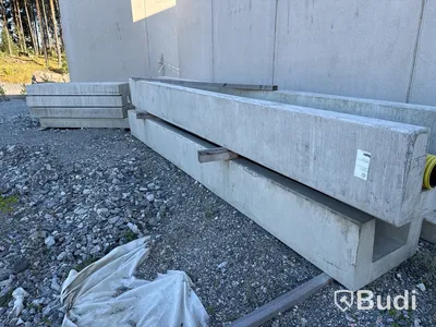 6 st prefabricerade betongfundament