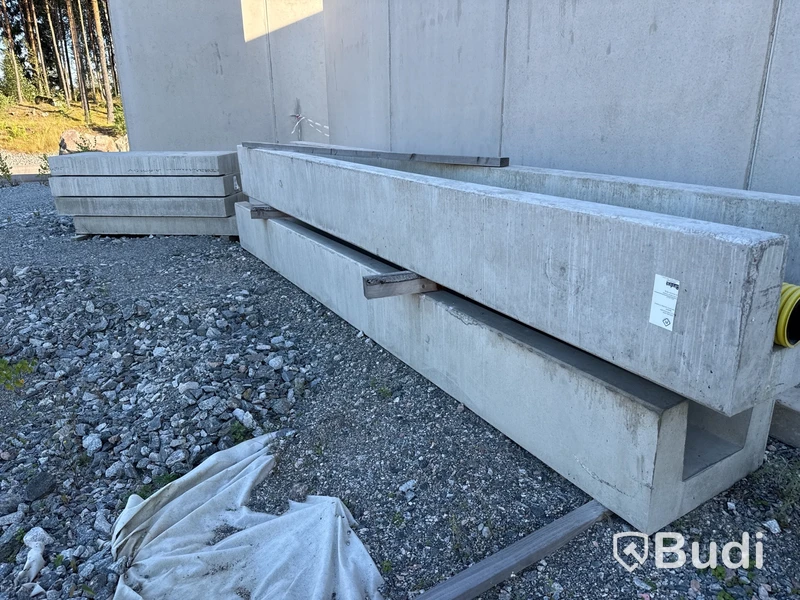 6 st prefabricerade betongfundament