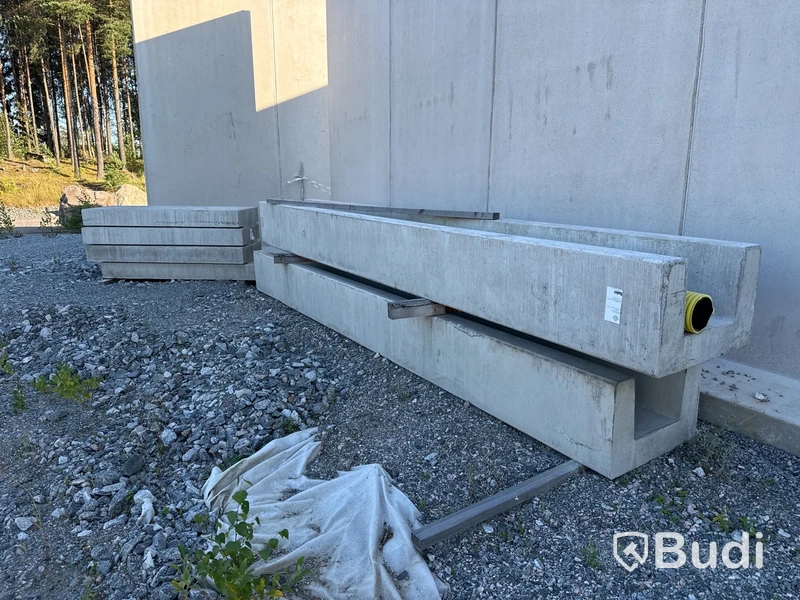 6 st prefabricerade betongfundament