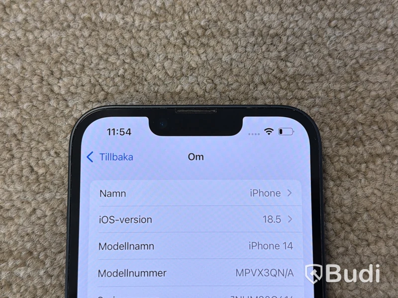 iPhone 14, blå, 256 GB