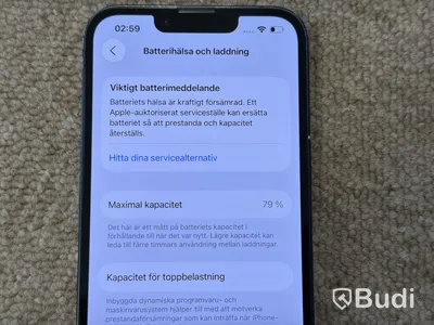 iPhone 14, 256 GB, blå