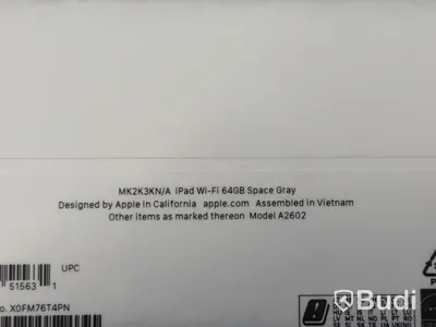 iPad 9:e generation, Wi-Fi, 64 GB (oanvänd)