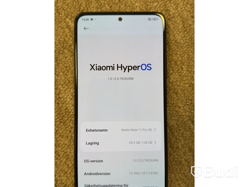 Redmi Note 11 Pro 5G, 128GB