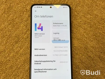 Redmi Note 11 Pro 5G, 128GB