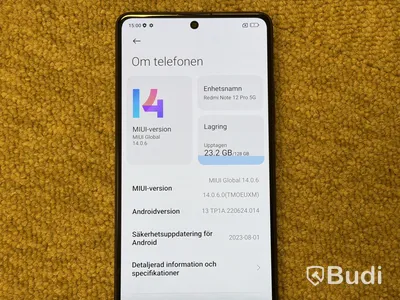 Redmi Note 12 Pro 5G, 128 GB