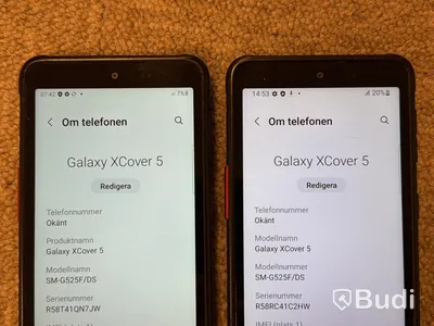2 st Samsung Galaxy XCover 5, 64 GB